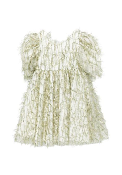 Abito con maniche a palloncino A' LAPAGE | SONDRIO 26SAGDRE00042OLIVA